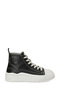 Lorna Hi J 4Pr Black Girl's High Sneaker