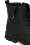 Bages.G4Pr Black Girl's Biker Boots - 7