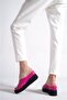 Women's Stylish Comfortable Wedge Heel Cross-Detail Slipper Emma - 4