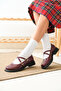Women's Ballerina Orthopedic Double Belted Stylish and Comfortable Ballerina Shoes Astrid - 3
