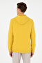 Men's Yellow Basic Sweatshirt 50289059-Vr094 - 5