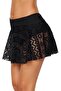 Lace Skirted Bikini Bottom