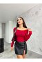 Women's Printed Stretchy Sandy Crop Blouse - 7