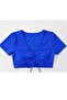 Special Design Half Sleeve Ruffle Detailed Bikini Top - 3