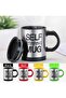 Custom Automatic Mixer Mug - Ready to Drink with One Button! Practical Fast Fun Solution - 6