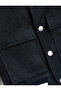 Jacket Cover Pocket Detailed Round Neck Snap Closure - 5