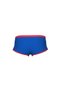 Men's Arena Icons Swim Low Waist Short Solid Blue River Bright Coral - 4