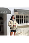 White Plush Oversize Biker Coat - 6
