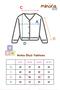 Baby Girl Sweater Ruffle Cardigan 6-24Months Red - 5