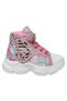 Buck4376 Wings High Pink-White Girls' Sneaker Boots - 5