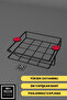 Black Assembly-Free Easy Installation Napkin Holder & Paper Towel Holder Ergonomic Design - Modern Kitchen Tableware - 2
