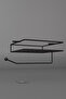 Black Assembly-Free Easy Installation Napkin Holder & Paper Towel Holder Ergonomic Design - Modern Kitchen Tableware - 8