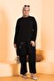 Women's Hijab Suit Large Size Hijab Suit Black