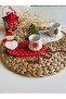 New Year Concept Special Pine and Snowman Cup Set for 2 People - 2