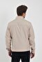 Men's Stone Color Seasonal Coat - 6