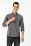 Men's Anthracite Long Sleeve Shirt 50272445 -Vr006