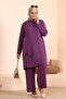 Women's Hijab Suit Large Size Hijab Suit Plum - 6