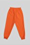 Levi Orange Cotton Girls' Sweatpants - 2