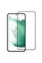واقي شاشة زجاجي كامل التغطية لهاتف Galaxy S22 / S23 150cc، زجاج مقاوم للكسر، حساس لبصمات الأصابع
