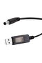 كابل 5 فولت - 12 فولت USB إلى تيار مستمر 5.5*2.5 ملم (12 فولت 1 أمبير) - 4