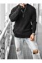 COPY - men's oversize knitted knitwear sweater pisket collar turtleneck sweater