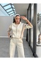 Double Color Piped Sweatshirt Set - 3