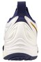 Wave Momentum 3 Unisex Volleyball Shoes White/Navy Blue - 5