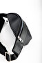 Vegan Leather 2 Compartment Chest Crossbody and Waist Bag - 7