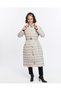 Women's New Season Long Padded Belted Puffer Sports Jacket Coat