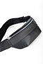 Vegan Leather 2 Compartment Chest Crossbody and Waist Bag - 2