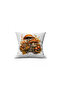 Autumn Themed 43X43 Velvet Cushion Cover - 2