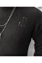COPY - men's oversize knitted knitwear sweater pisket collar turtleneck sweater - 2