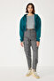 Zippered Hooded Hooded Sweatshirt - 3