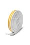 (50X2=100 Meters) White Door Window Tape Wick Adhesive Cold Insulation Tapes - 4