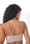 Back Cross Strap Crop Top - 2