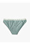 Brief Panties with Print Detail Standard Waist - 7