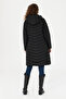 Women's Black Coat 50271096-Vr046 - 5