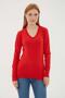 V-Neck Sweater Red - 2
