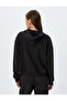 Long Sleeve Three Thread Cotton Basic Hooded Sweatshirt - 4
