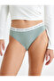 Brief Panties with Print Detail Standard Waist - 3