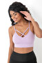 Front Cross Strap Crop Top