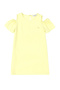 Girl's Neon Yellow Sleeveless Woven Dress 50269610-Vr168 - 3