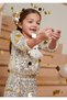 Girl's Sequined Blouse Skirt Set 5544 - 3