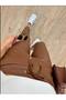 Premium Quality Lace-Up Waist Knee Stitching Detail Leather Trousers - 4