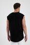 Asymmetric Cut Zero Sleeve T-Shirt Oversize Filthy Cut - 7