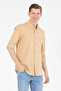 Men's Camel Long Sleeve Shirt 50269859 -Vr015 - 2