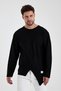 Asymmetric Cut Long Sleeve T-Shirt Oversize Filthy Cut - 3
