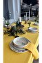 Aura Yellow Tablecloth - 6
