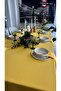 Aura Yellow Tablecloth - 7
