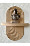 Wooden Mdf Decorative Single Wall Shelf